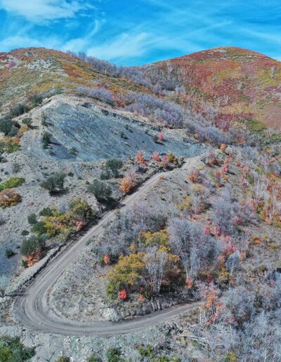 Aerial View of Diamond Creek
