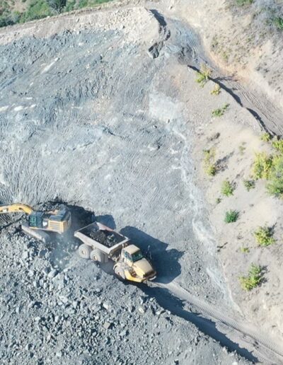 Mining organic phosphate